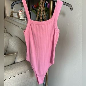 Gianni bini pink bodysuit